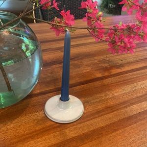 NWT Hearth & Hand with Magnolia Small Pink Tapered Candle Holder
